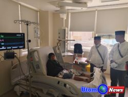 Kakan Kemenag dan Walikota Padangsidimpuan Jenguk Jamaah Haji yang Lemah di Rumah Sakit King Salman bin Abdul Aziz