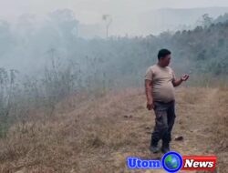 Kebakaran Hutan di STM Hulu, Kepala BPBD Tidak ada di Lokasi