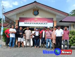 Warga Rawa Sari Laporkan Pencuri Kelapa Sawit di Polsek Pulau Raja