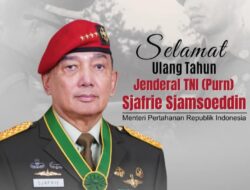 Ketua JWI Deli Serdang Ucapkan   Selamat ulang tahun ke-73 Jenderal TNI (Purn) Sjafrie Sjamsoeddin