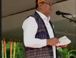 Bupati Deli Serdang Tunjukkan Kebanggaan pada Produk Lokal Lewat Busana Upacara Sumpah Pemuda Buatan Peserta Balai Pelatihan Kerja