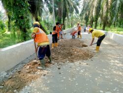 Tembok Penahan & Gorong-Gorong Atasi Banjir di Jalan Pertumbukan – Bandar Dolok