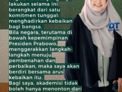 Dr. Tifa Tegaskan Peran Akademisi: “Kami Harus Hadir Dengan Keberanian dan Integritas” Dukung Perbaikan di Era Presiden Prabowo.