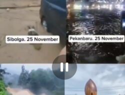 Seorang Beriman Menyikapi Musibah Banjir: Harmoni Manusia, Alam, dan Tuhan dalam Perspektif Al-Qur’an. Oleh; Hasan Basri Siregar Ketua JWI Deli Serdang.