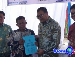 Penyerahan CSR PT Evergreen International Paper kepada Yayasan Pelita Dalu dan Bupati Deli Serdang