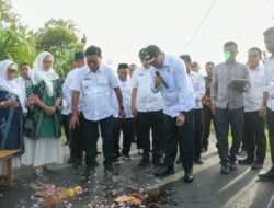 Peresmian Jalan Penghubung Pagar Merbau, Beringin & Pantai Labu  Bupati: Utamakan Pembangunan Jalan Bernilai Ekonomis
