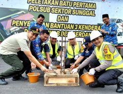 Pemkab Deli Serdang Berikan 3 Unit Kendaraan Operasional kepada Polrestabes Medan