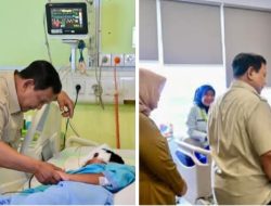 Prabowo Jenguk Langsung Korban Tragedi SDN Kalibaru: “Doaku Fillio Cepat Sembuh, Guru dan Siswa Dapat Perawatan Terbaik”