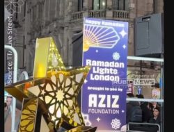 EKSKLUSIF: Walikota London Nyalakan 30.000 Lampu Hias Ikonik, Sambut Ramadhan dengan Cahaya Kemenangan Selama Sebulan Penuh!