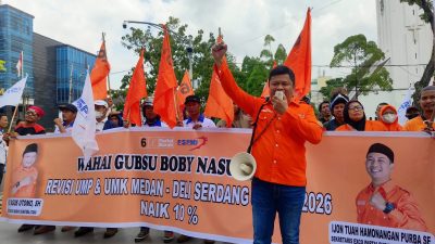 May Day Ribuan Buruh Besok Kepung Kantor Gubernur & DPRD Sumut, Ini Tuntutannya