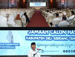 Tepung Tawar Warnai Persiapan 562 Calon Haji Deli Serdang