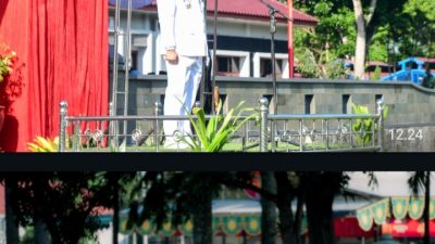 Bupati Deli Serdang Pimpin Upacara Hari Otonomi Daerah ke-30