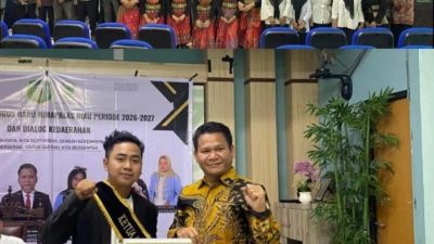 Pelantikan Himpunan Mahasiswa Padang Lawas Periode 2026–2027 Berlangsung dengan Khidmat dan Penuh Semangat Kebersamaan