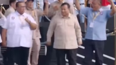 Prabowo Hadiri Peringatan May Day: “HAPUS OUTSOURCING, ATAU MAY DAY JADI BOM WAKTU EKONOMI!”