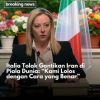 ITALIA TOLAK ULURAN UTUSAN TRUMP, TEGASKAN TIKET PIALA DUNIA HARUS DIREBUT DI LAPANGAN
