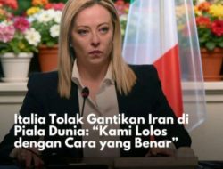 ITALIA TOLAK ULURAN UTUSAN TRUMP, TEGASKAN TIKET PIALA DUNIA HARUS DIREBUT DI LAPANGAN