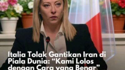 ITALIA TOLAK ULURAN UTUSAN TRUMP, TEGASKAN TIKET PIALA DUNIA HARUS DIREBUT DI LAPANGAN