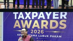 Bupati Bersama 5 OPD Kabupaten Deli Serdang Raih Penghargaan Taxpayer Awards 2026