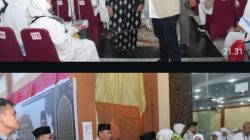 Lom Lom Suwondo Lepas Jemaah Haji Kloter 15 Menuju Tanah Suci