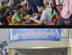Ratusan Pelajar SD dan SMP Deli Serdang Ikuti Turnamen Catur Tingkat Kabupaten