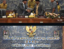 Pemkab Deli Serdang Jawab Pandangan Umum Fraksi Atas 8 Ranperda