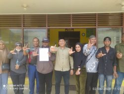 Kawal Pendataan, Forum Masyarakat Korban Bencana Banjir Kabupaten Langkat Kunjungi Kantor Camat Tanjung Pura