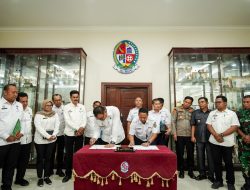Pemkab Deli Serdang dan PT KAI Teken MoU Penataan Kawasan Eks Stasiun Deli Tua