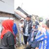 Sentuhan Mural Kreatif Warnai Penataan Kawasan Kumuh di Percut