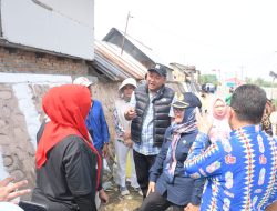 Sentuhan Mural Kreatif Warnai Penataan Kawasan Kumuh di Percut