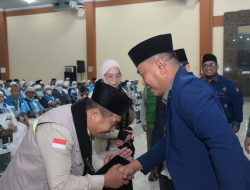 Lom Suwondo Sambut Kepulangan Jemaah Haji Kloter 15