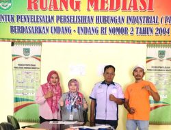 Perjuangan PUK SPPK FSPMI PT KCN Berhasil, Mediator Rekomendasikan Dian Antoni Lubis Kembali ke Jabatan Semula