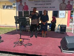 “Datang Nampak Muka Pulang Nampak Punggung: Temu Pamit Kapolsek Pagar Merbau Penuh Keakraban”