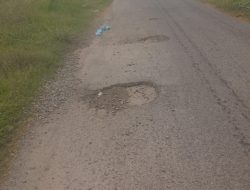 Baru Sebulan Jalan Pasar 3 Plasmen & Jati Baru Rusak, Kadis SDAMBK Dituding Abaikan Imbauan Bupati DS