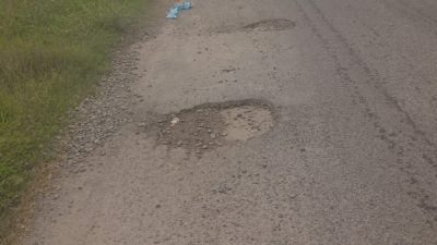 Baru Sebulan Jalan Pasar 3 Plasmen & Jati Baru Rusak, Kadis SDAMBK Dituding Abaikan Imbauan Bupati DS