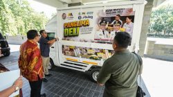 Bank Mega Syariah Hibahkan Mobil Operasional Untuk “Panglima Deli” Perkuat Distribusi Pangan Murah di Deli Serdang 