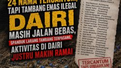 2 Minggu Tanpa Jawaban, DPD Mosi Sumut Ancam Gelar Aksi Damai Di Mapolda Soal Tambang Emas Illegal Dairi.        Desak Kapolda Sumut Irjen Whisnu Hermawan Bersikap Tegas . 