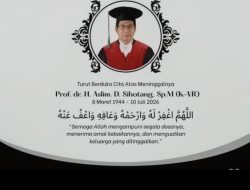 Duka Mendalam, Abangda dari Jurnalis Dr. Muhammad Sontang Sihotang, S.Si., M.Si.,   Prof. dr. H. Aslim D. Sihotang Sp.M Meninggal Dunia. JWI DS: “Kami Kehilangan Keluarga Besar Pers”