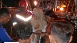 30 Warga Terjebak di Wahana Pasar Malam Lau Dendang, Tim Gabungan Damkar dan Rescue Evakuasi di Tengah Malam