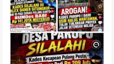 Viral di Medsos, 3 Kades di Silahisabungan Ketar-Ketir: Muncul Operasi Bersih-Bersih Lewat Tudingan Hoax